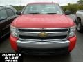 2008 Victory Red Chevrolet Silverado 1500 Work Truck Regular Cab 4x4  photo #2