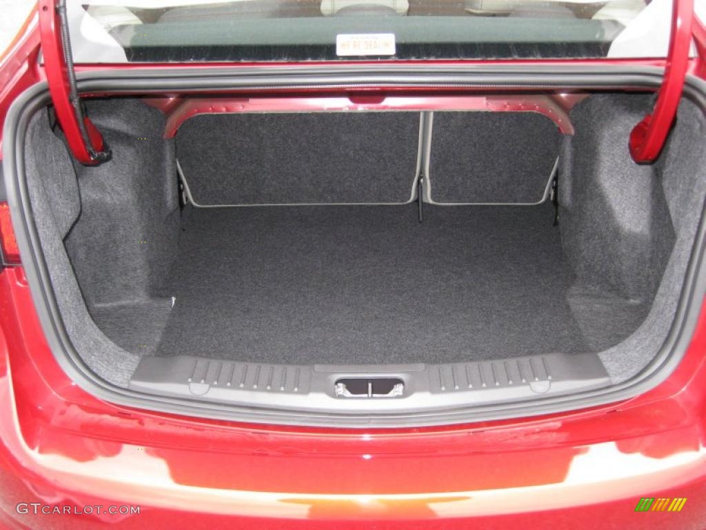 2011 Ford Fiesta SE Sedan Trunk Photo #37535204