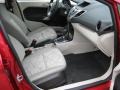 Light Stone/Charcoal Black Cloth Interior Photo for 2011 Ford Fiesta #37535268