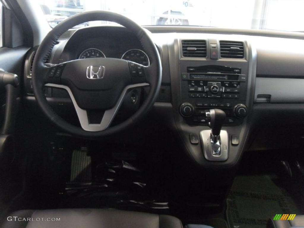 2011 CR-V EX-L - Alabaster Silver Metallic / Black photo #17