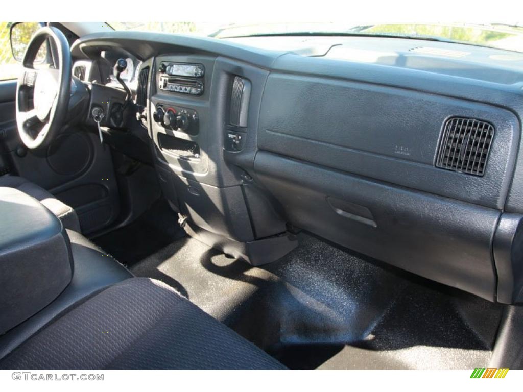 2004 Ram 1500 ST Regular Cab - Patriot Blue Pearl / Dark Slate Gray photo #18