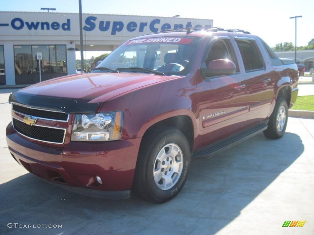 Sport Red Metallic Chevrolet Avalanche