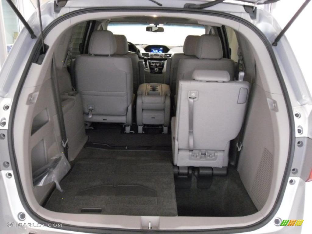 Gray Interior 2011 Honda Odyssey EX-L Photo #37536864