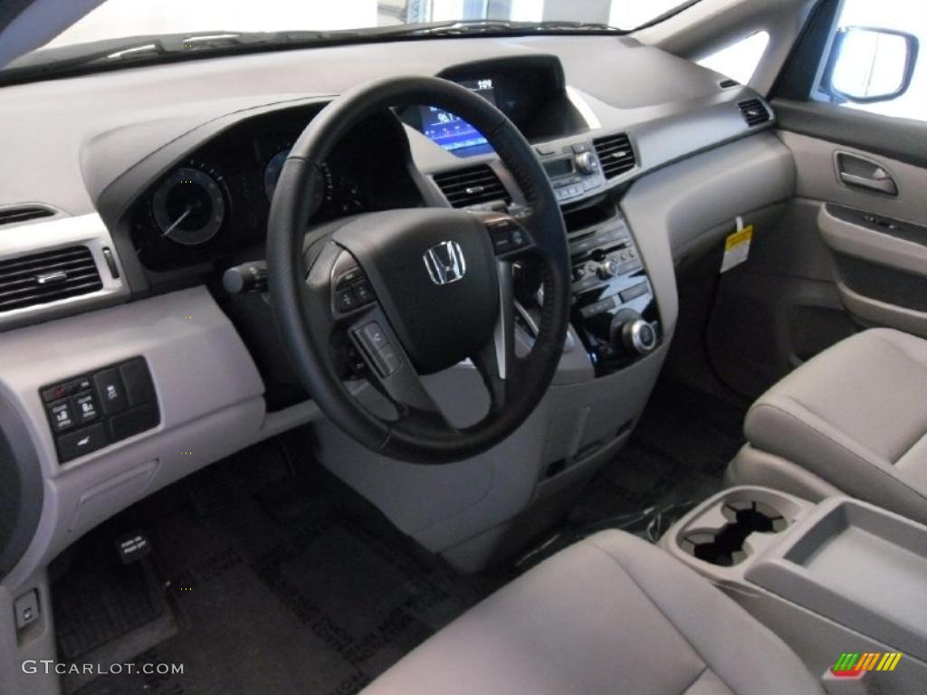 Gray Interior 2011 Honda Odyssey EX-L Photo #37537012