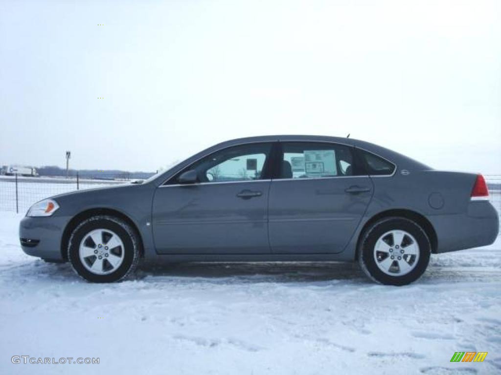 2008 Impala LT - Dark Silver Metallic / Gray photo #5