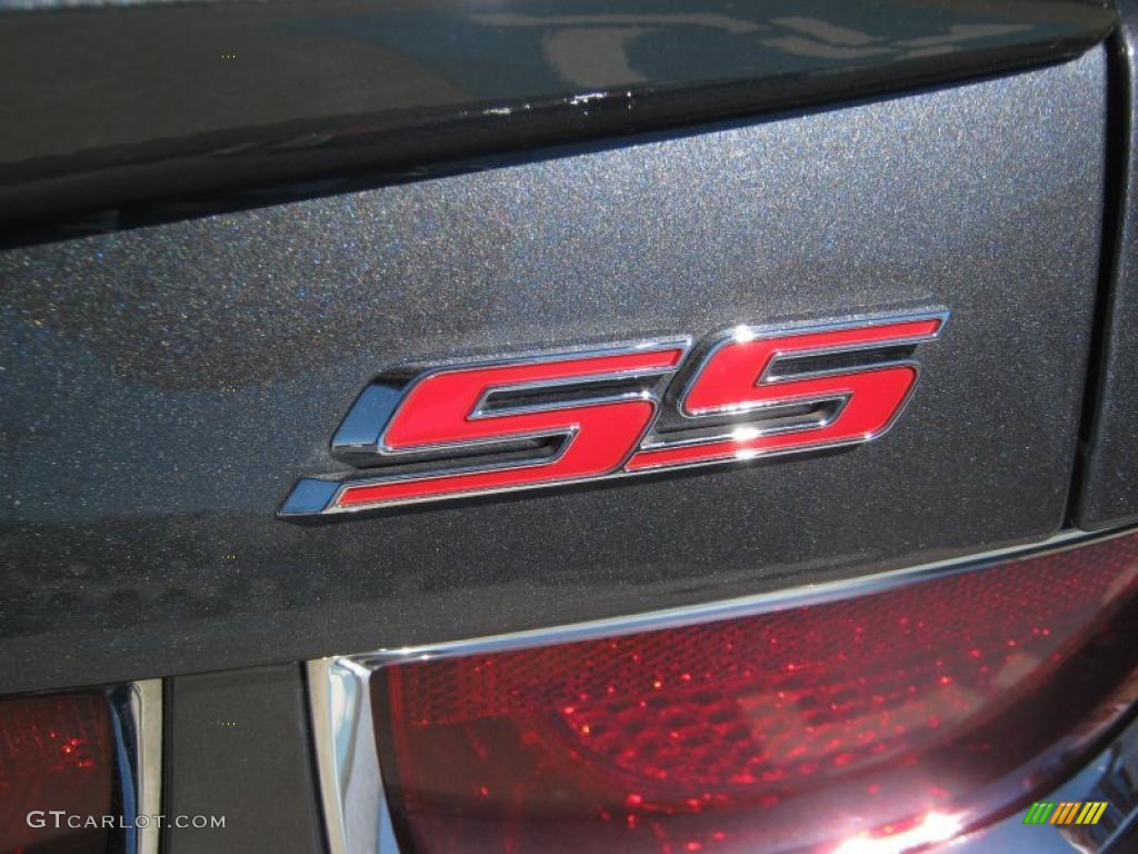2010 Camaro SS/RS Coupe - Cyber Gray Metallic / Black photo #28