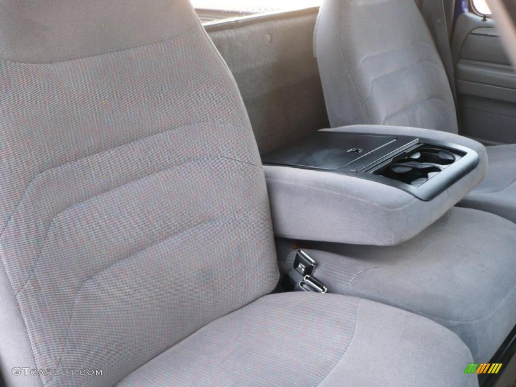 1995 F150 XLT Regular Cab 4x4 - Bright Sapphire Pearl Metallic / Gray photo #11