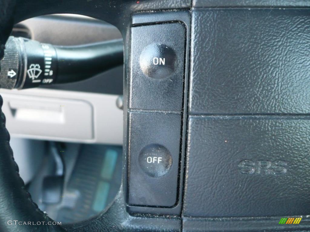 1995 F150 XLT Regular Cab 4x4 - Bright Sapphire Pearl Metallic / Gray photo #15