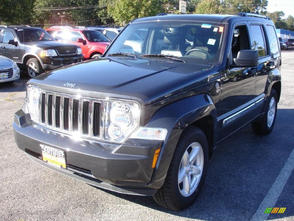 2010 Liberty Limited 4x4 - Dark Charcoal Pearl / Dark Slate Gray photo #1