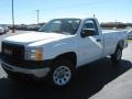 2011 Summit White GMC Sierra 1500 Regular Cab  photo #1