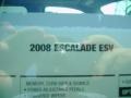 2008 Black Raven Cadillac Escalade ESV AWD  photo #53