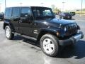 Black - Wrangler Unlimited Sahara 4x4 Photo No. 3