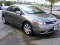 Galaxy Gray Metallic - Civic LX Coupe Photo No. 7