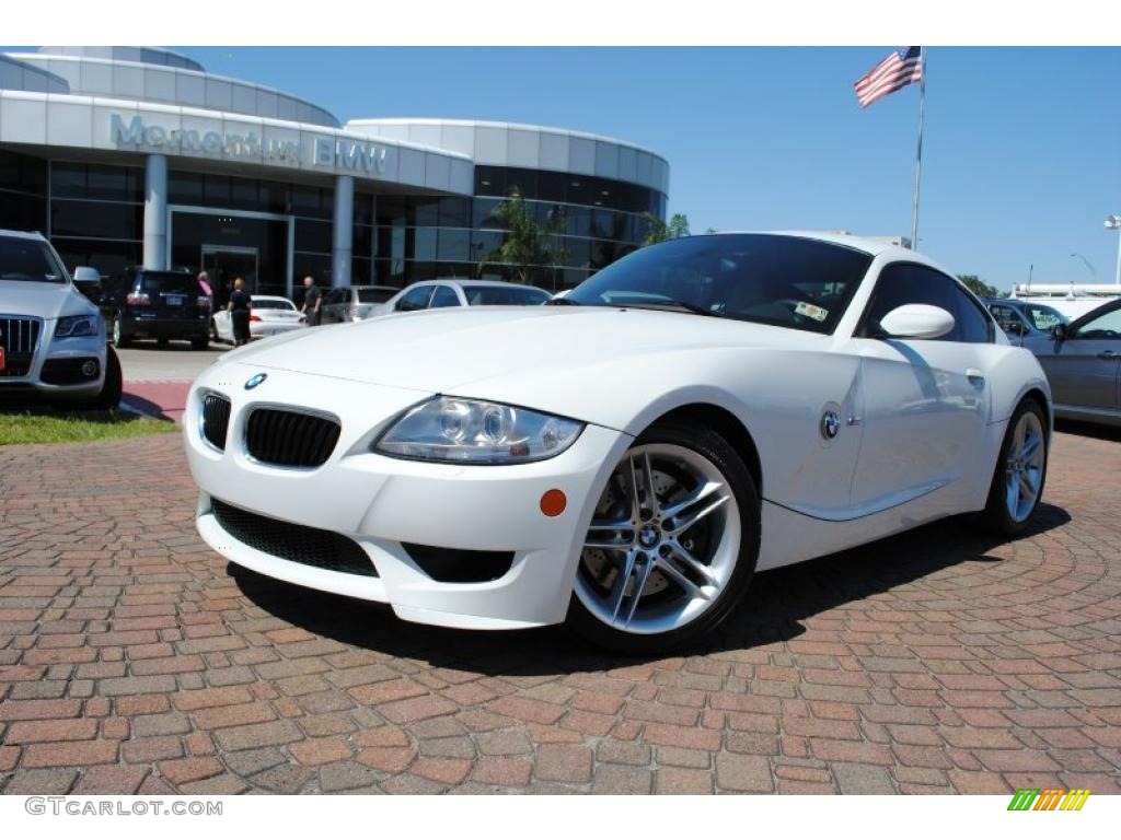 2007 M Coupe - Alpine White / Sepang Light Bronze photo #1