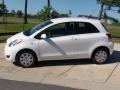 2009 Polar White Toyota Yaris 3 Door Liftback  photo #9