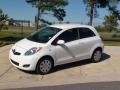 2009 Polar White Toyota Yaris 3 Door Liftback  photo #11