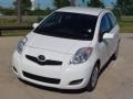 2009 Polar White Toyota Yaris 3 Door Liftback  photo #13