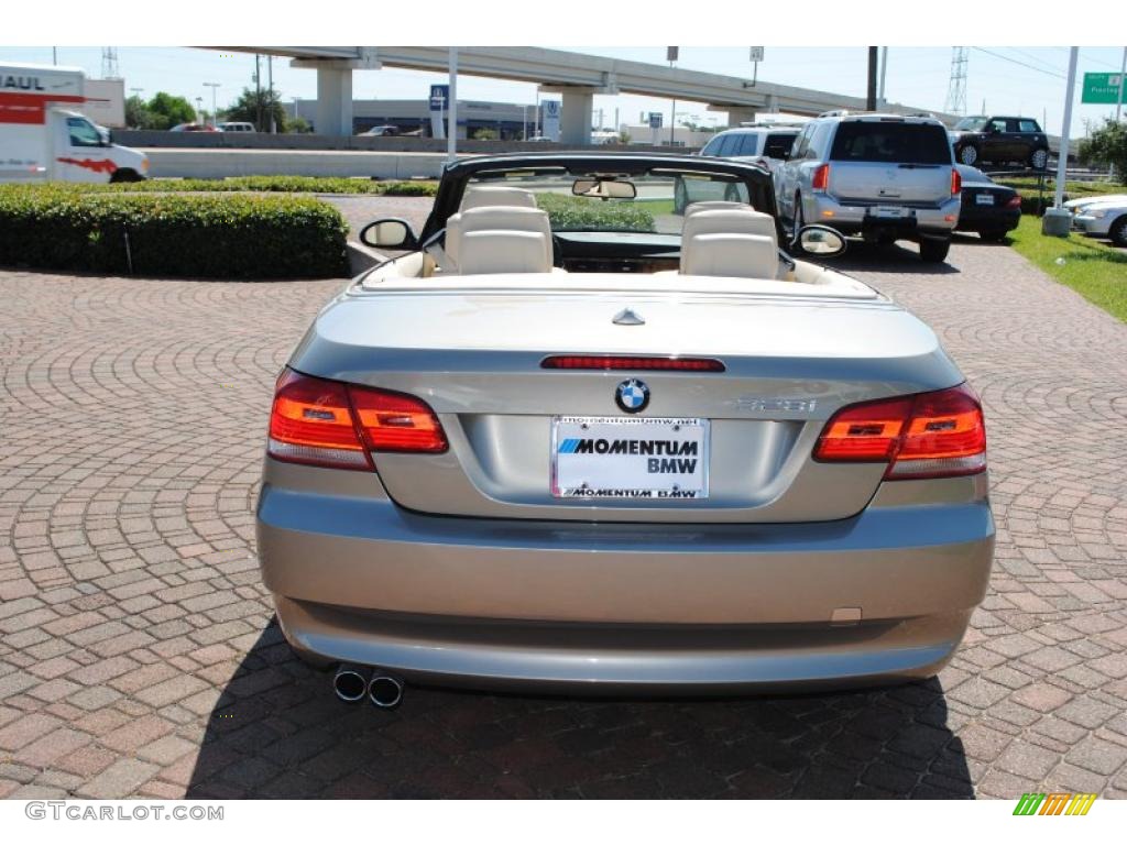 2007 3 Series 328i Convertible - Platinum Bronze Metallic / Cream Beige photo #4