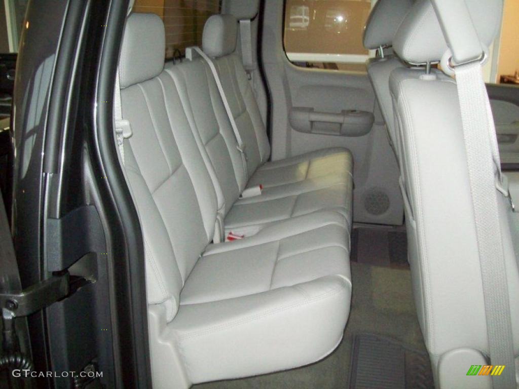 2011 Silverado 1500 LTZ Extended Cab 4x4 - Taupe Gray Metallic / Light Titanium/Dark Titanium photo #9