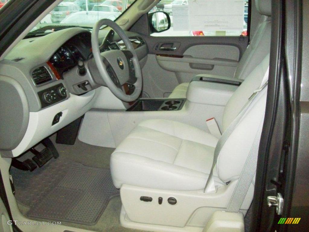 2011 Silverado 1500 LTZ Extended Cab 4x4 - Taupe Gray Metallic / Light Titanium/Dark Titanium photo #16
