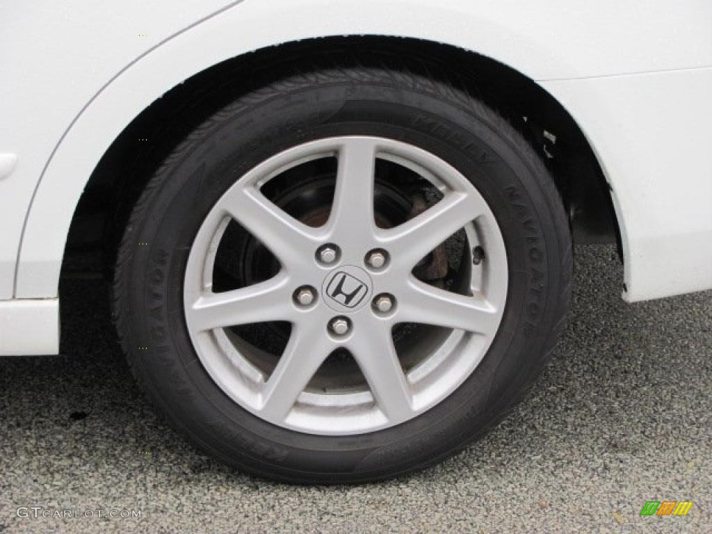 2003 Accord EX V6 Sedan - Taffeta White / Ivory photo #4