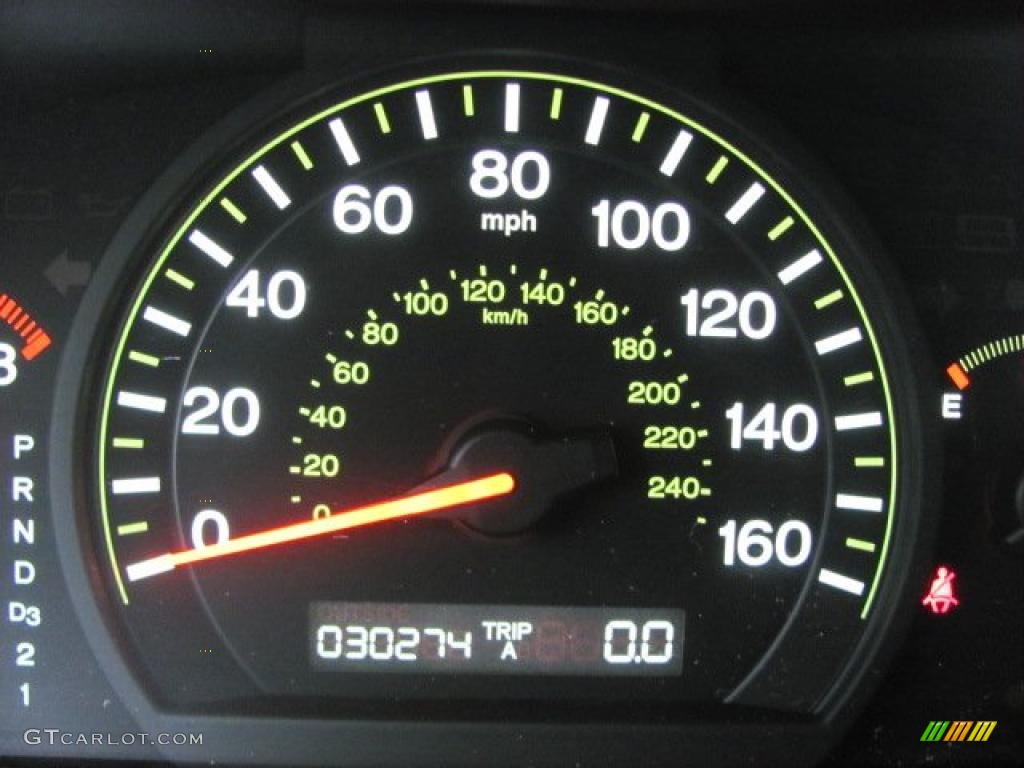 2003 Accord EX V6 Sedan - Taffeta White / Ivory photo #15