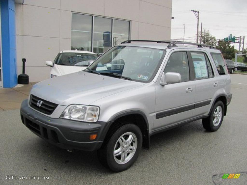 1999 CR-V EX 4WD - Sebring Silver Metallic / Charcoal photo #2