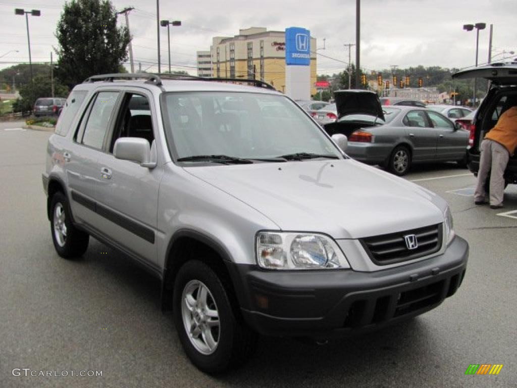 1999 CR-V EX 4WD - Sebring Silver Metallic / Charcoal photo #6