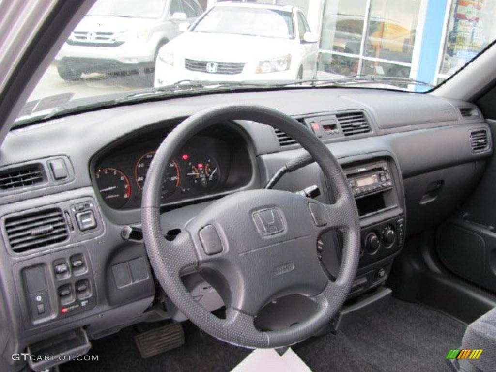 1999 CR-V EX 4WD - Sebring Silver Metallic / Charcoal photo #7
