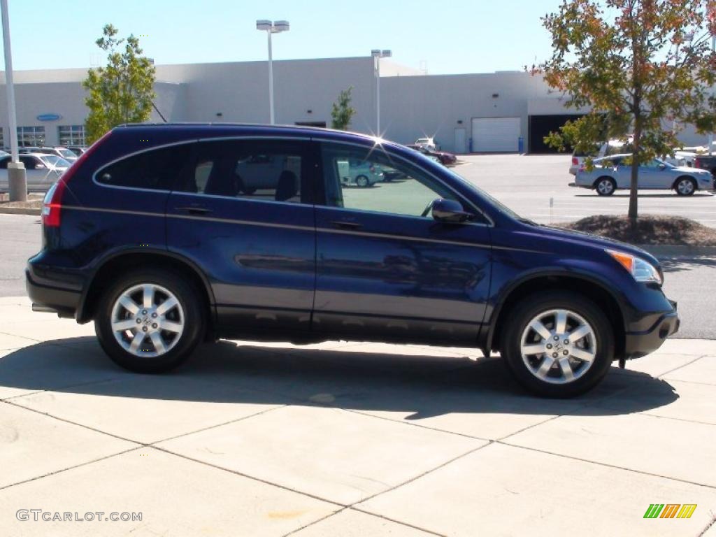 2007 CR-V EX-L - Royal Blue Pearl / Gray photo #4