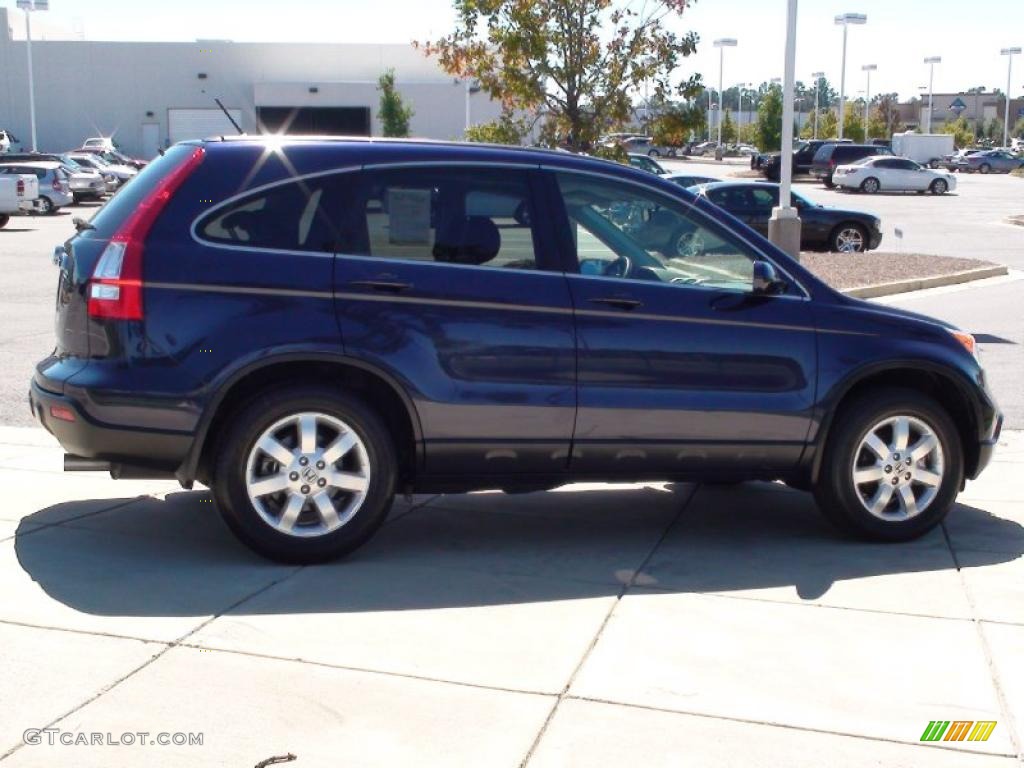 2007 CR-V EX-L - Royal Blue Pearl / Gray photo #5