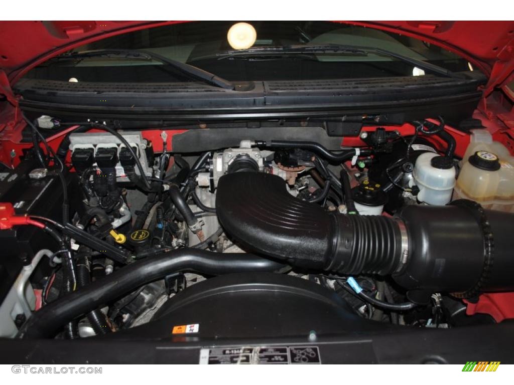 2005 F150 XLT SuperCab 4x4 - Bright Red / Medium Flint Grey photo #18