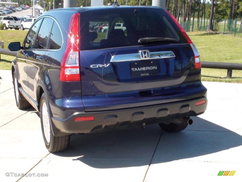 2007 CR-V EX-L - Royal Blue Pearl / Gray photo #7