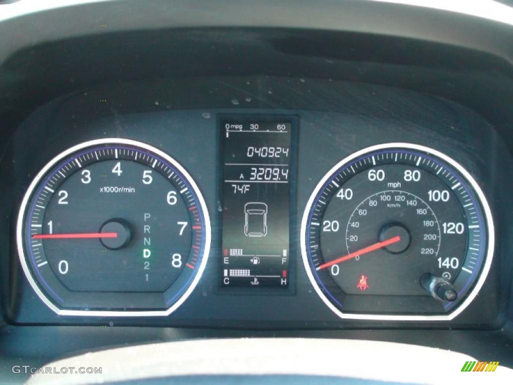 2007 CR-V EX-L - Royal Blue Pearl / Gray photo #21