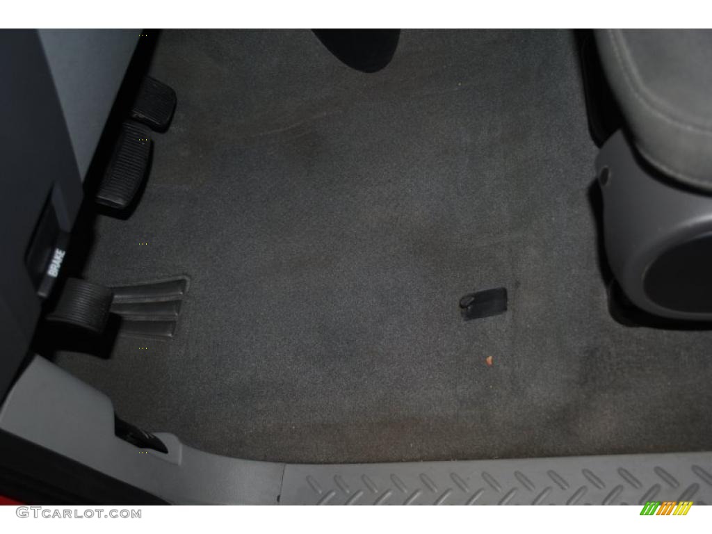 2005 F150 XLT SuperCab 4x4 - Bright Red / Medium Flint Grey photo #35