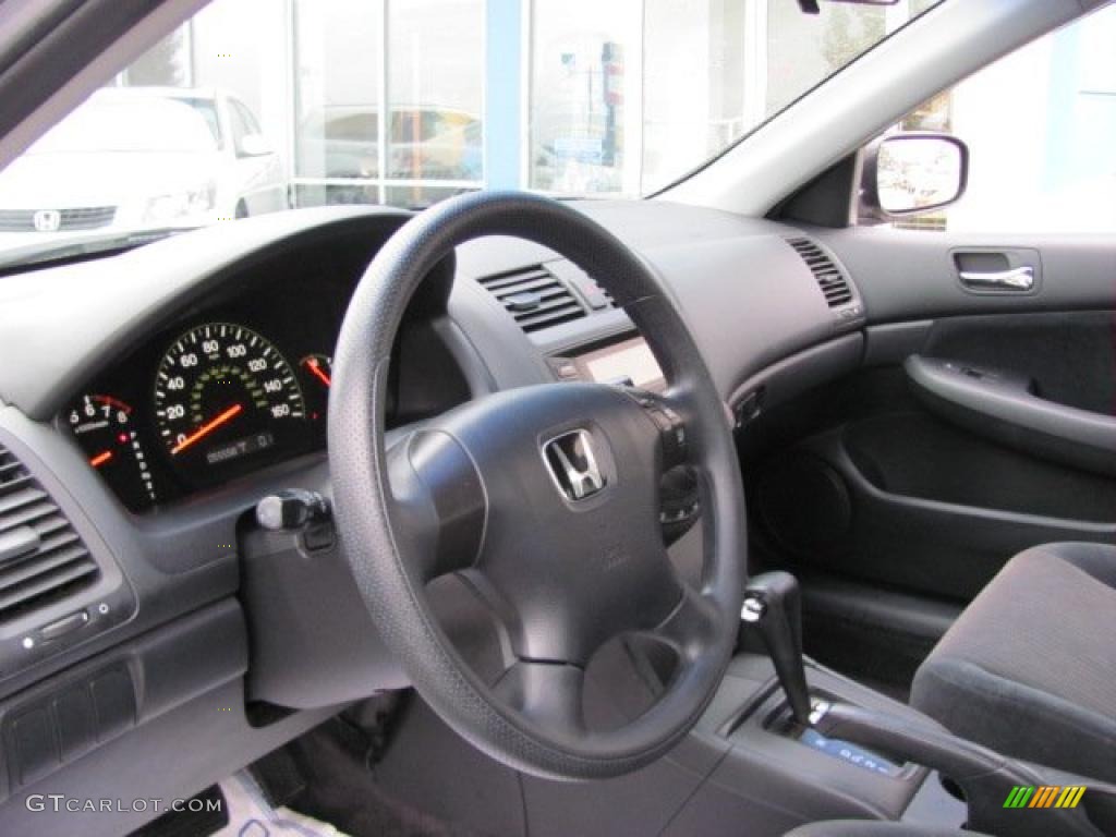 2003 Accord LX Sedan - Satin Silver Metallic / Gray photo #8