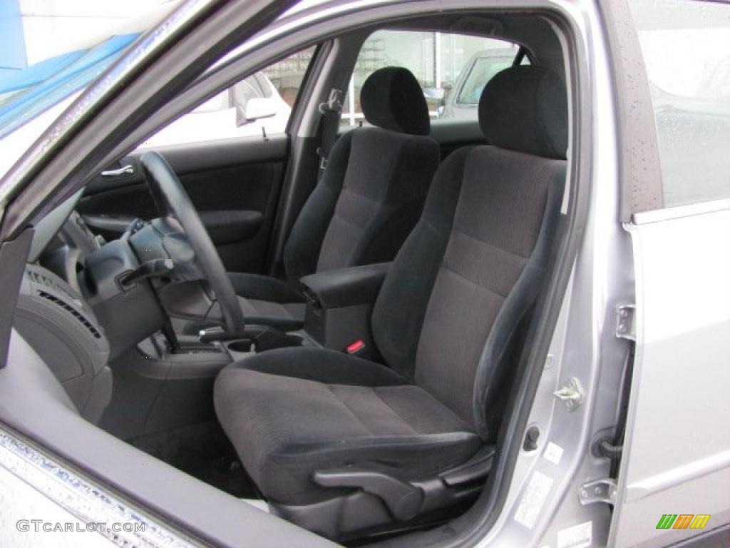 2003 Accord LX Sedan - Satin Silver Metallic / Gray photo #10