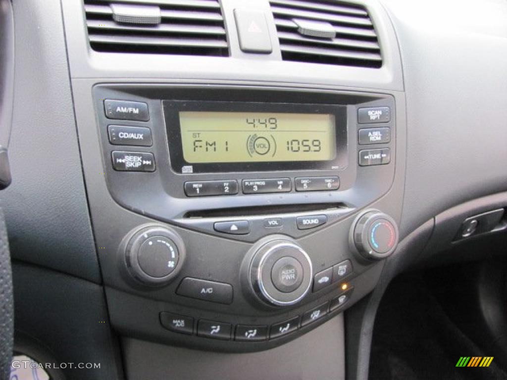 2003 Accord LX Sedan - Satin Silver Metallic / Gray photo #12