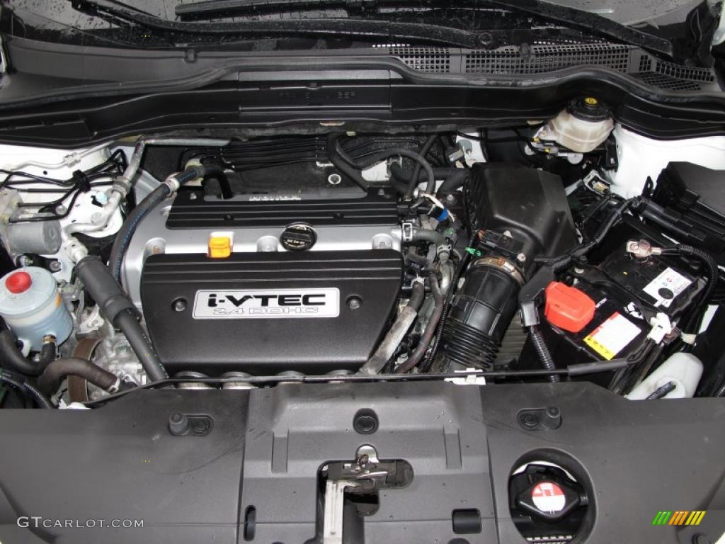 2007 CR-V EX 4WD - Taffeta White / Black photo #23