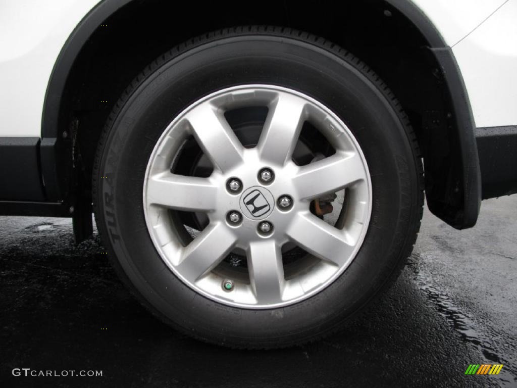 2007 CR-V EX 4WD - Taffeta White / Black photo #25