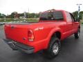 2002 Red Clearcoat Ford F250 Super Duty XLT SuperCab 4x4  photo #7