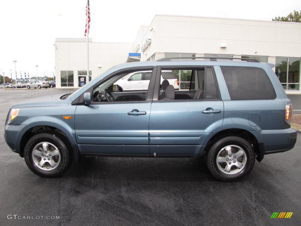 2008 Pilot EX 4WD - Steel Blue Metallic / Gray photo #1