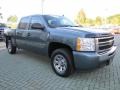 2009 Blue Granite Metallic Chevrolet Silverado 1500 Crew Cab  photo #7