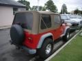 2002 Flame Red Jeep Wrangler X 4x4  photo #4
