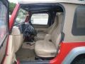 2002 Flame Red Jeep Wrangler X 4x4  photo #9