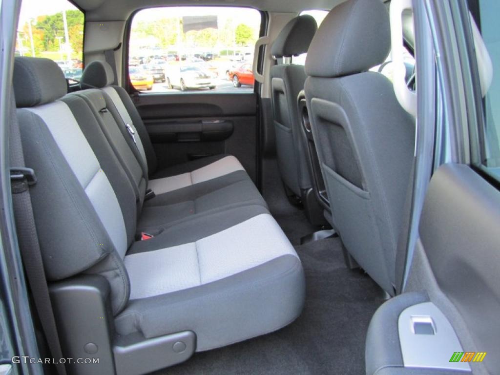 2009 Silverado 1500 Crew Cab - Blue Granite Metallic / Dark Titanium photo #16