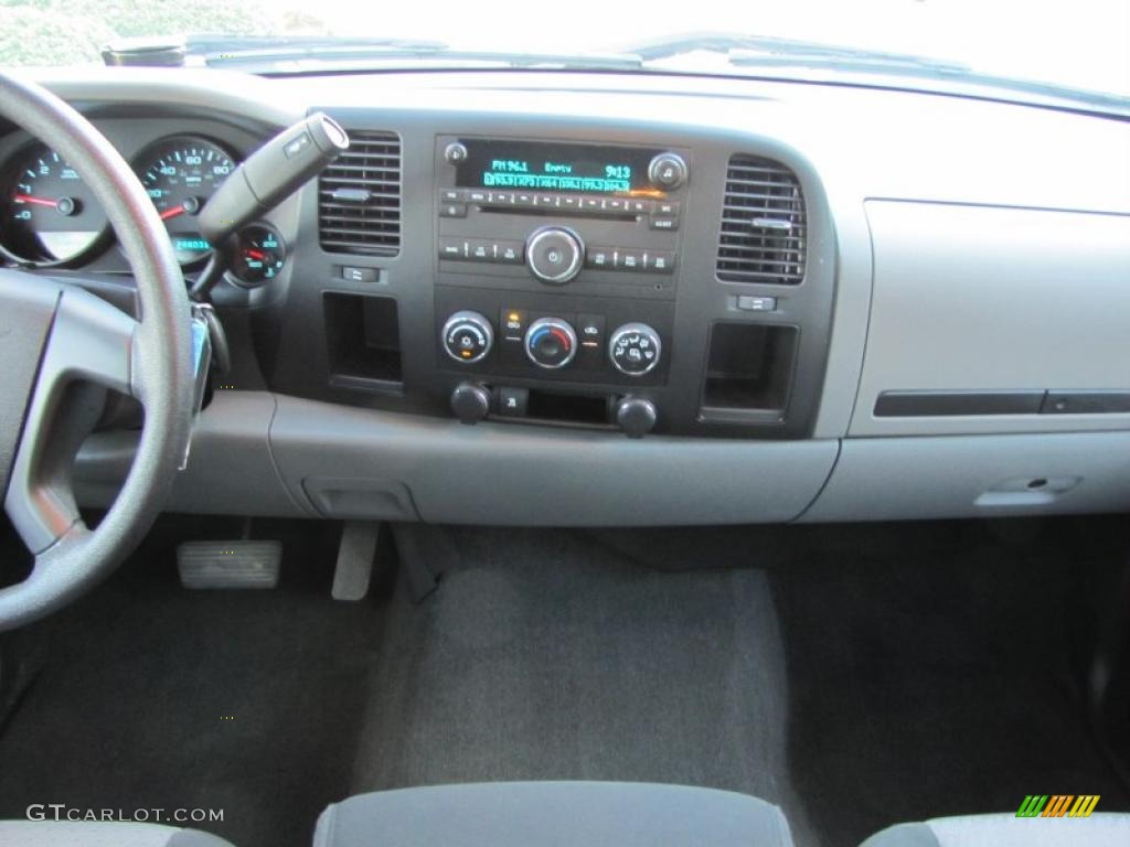 2009 Silverado 1500 Crew Cab - Blue Granite Metallic / Dark Titanium photo #21