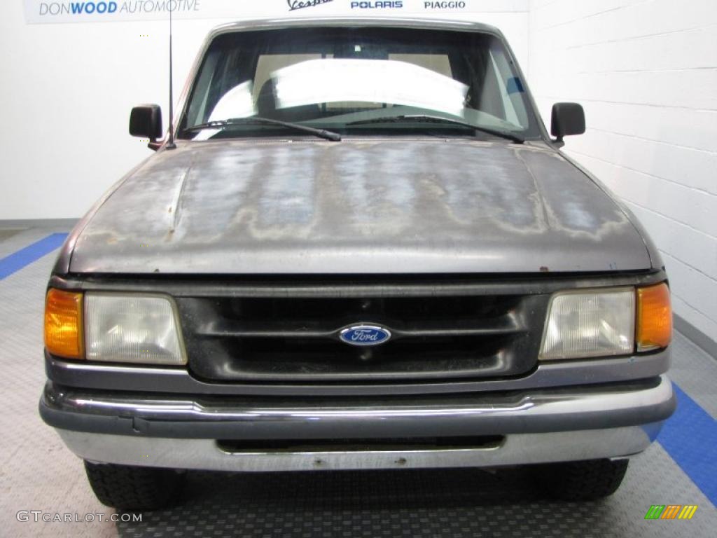 1996 Ranger XLT SuperCab - Medium Graphite Metallic / Gray photo #2
