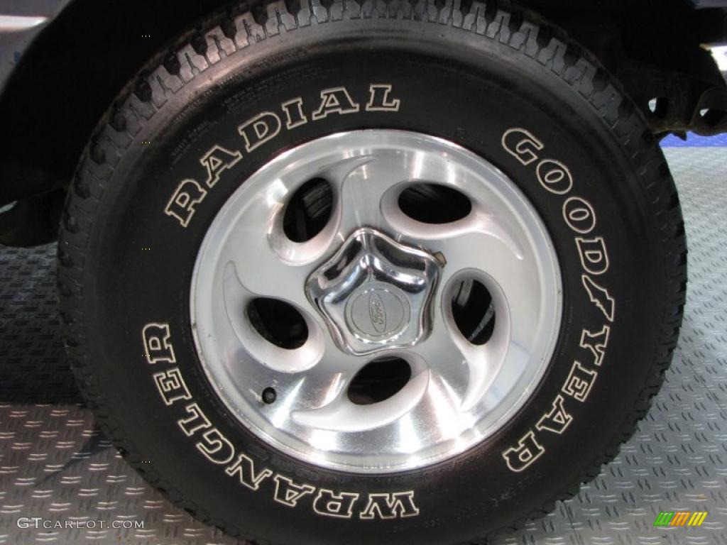 1996 Ranger XLT SuperCab - Medium Graphite Metallic / Gray photo #11