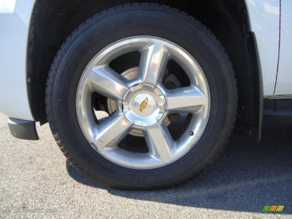 2007 Tahoe LTZ 4x4 - Summit White / Light Cashmere/Ebony photo #3